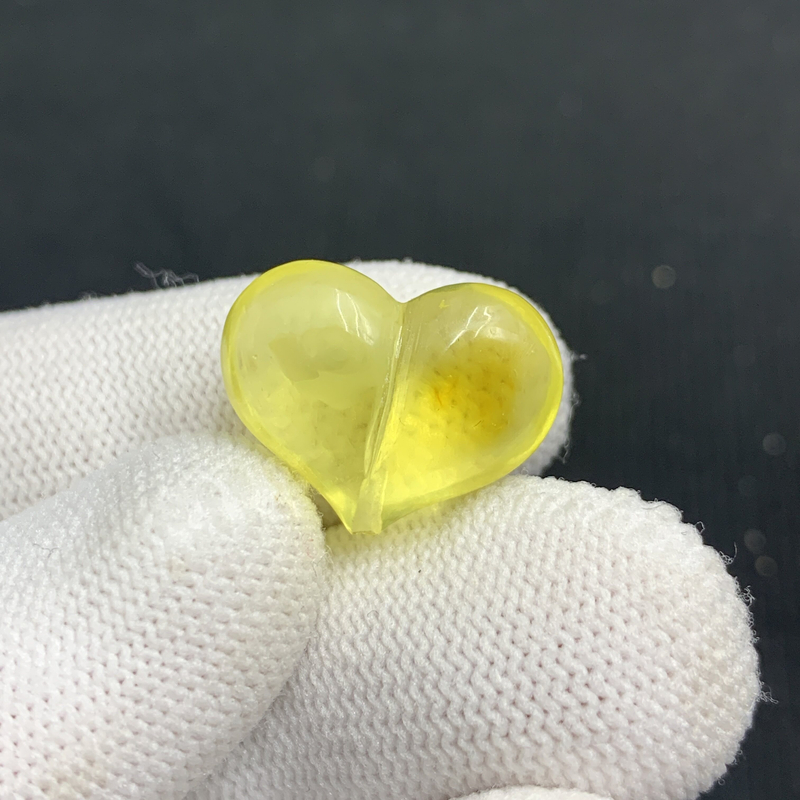 P1192保真原矿俄料尺寸20*15.7mm蜜蜡屁桃爱心单颗隔珠支持复检