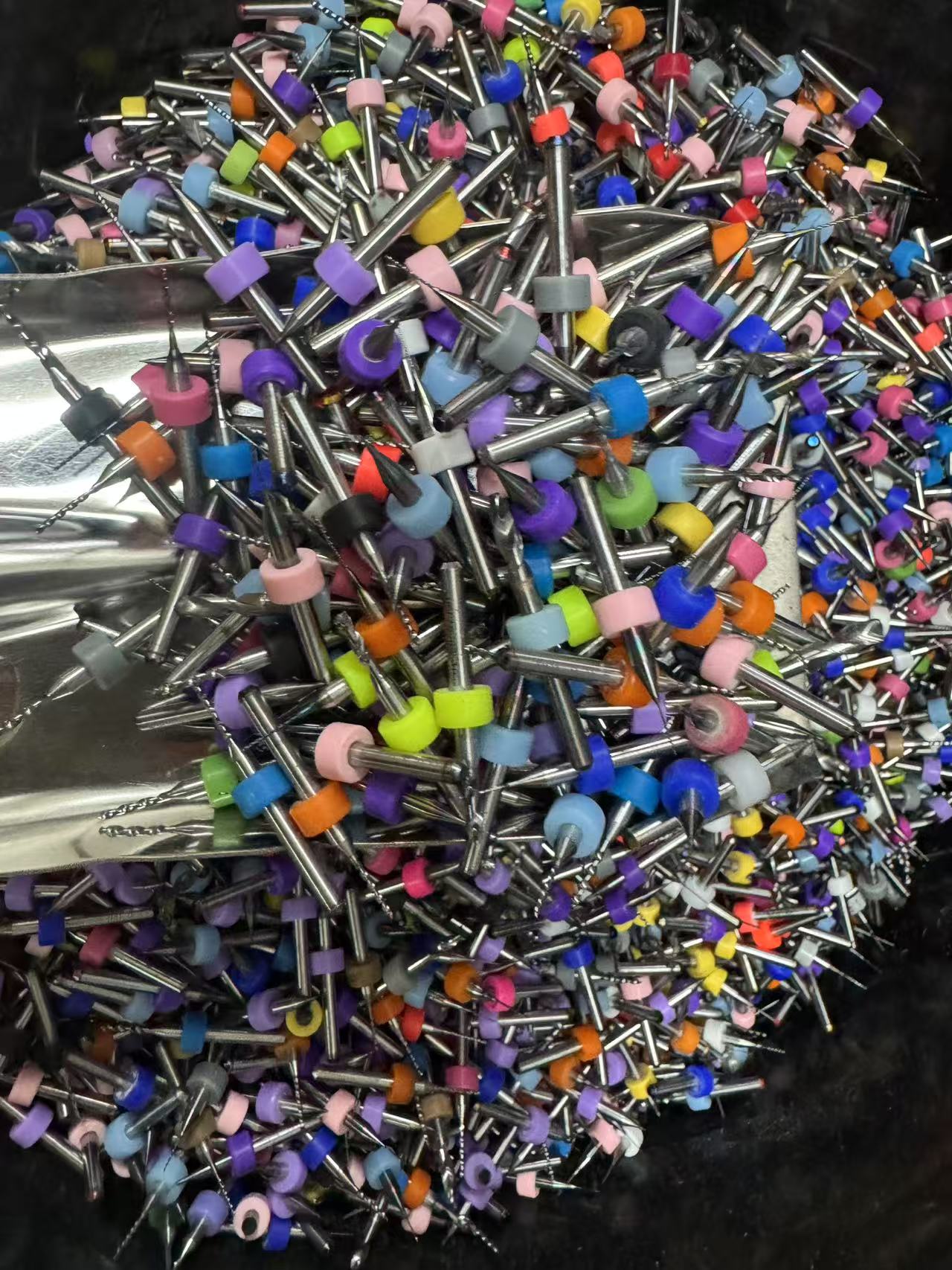 小钻头柄多种型号铁柄合金刃适用雕刻打孔