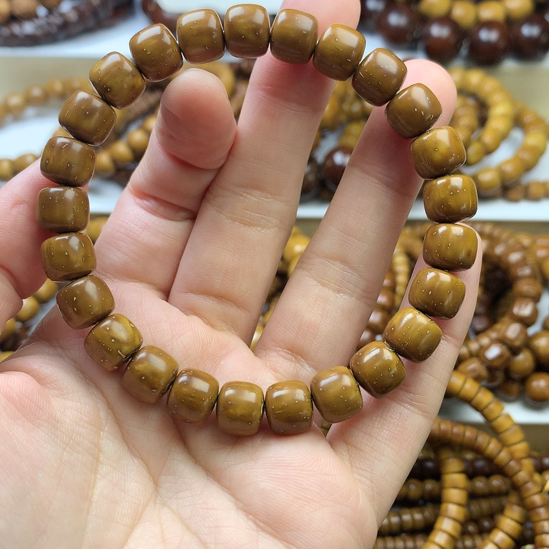 【闪购商品】紫金鼠手串鲁*楠9.5*8.5实心老型