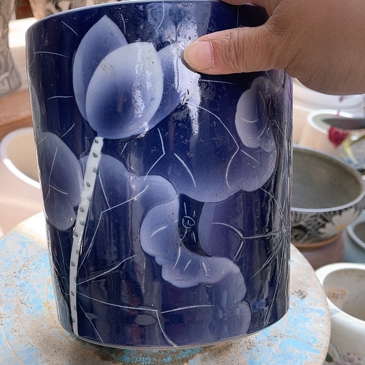 盘高度19内扣15 艺术陶瓷