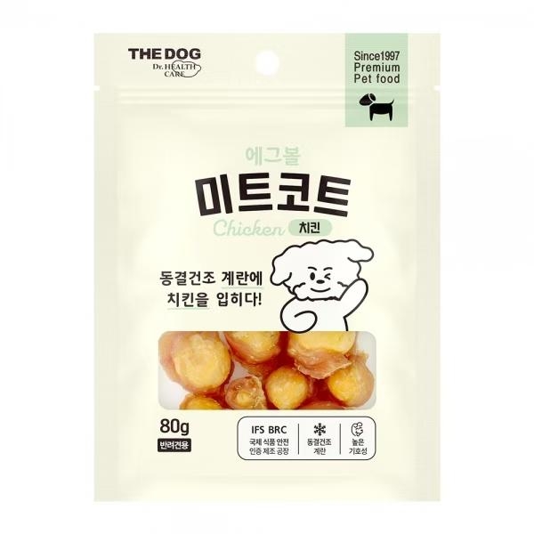 韩国ZHE DOG狗狗休闲零食蛋黄缠鸡肉营养美毛适合大小型犬