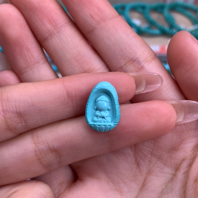 【闪购商品】绿松石雕刻未镶嵌