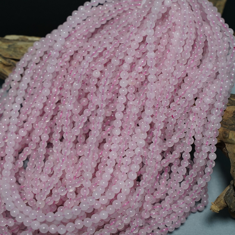 【爱上水晶】Z96 马达加斯加粉水晶多圈6m左右 多样性发其一