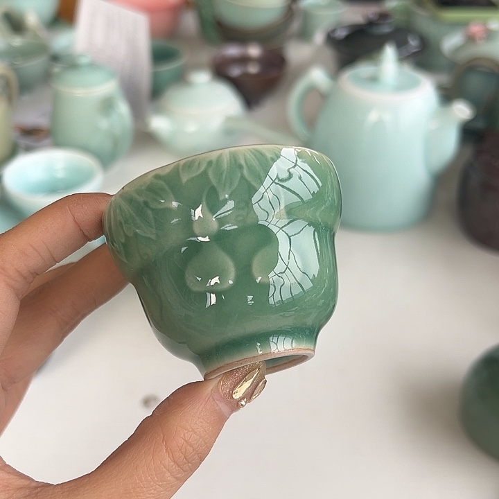 小米茶器龙泉青瓷