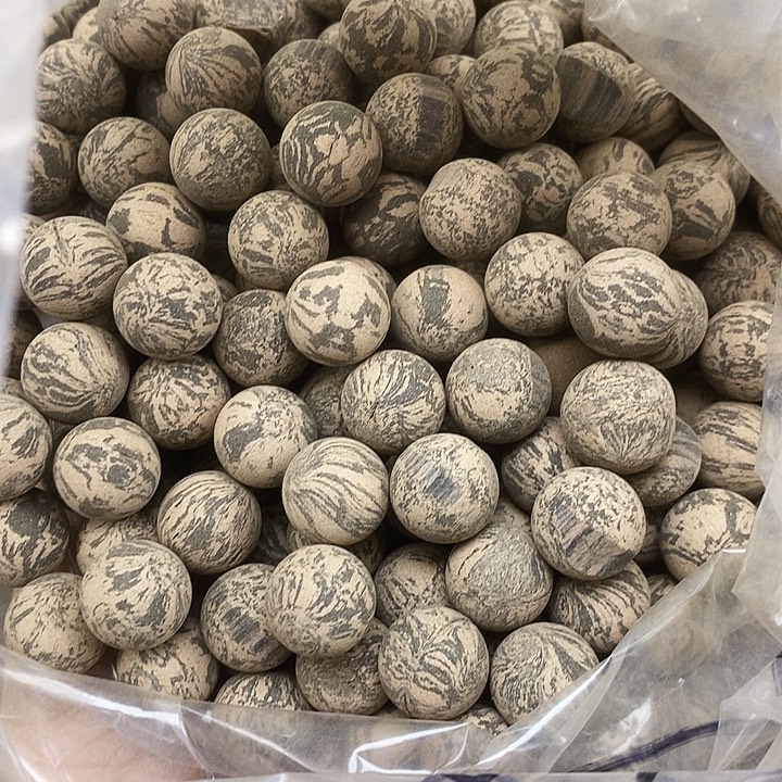 龙涎黑影1.2天然无孔合香珠到手680克