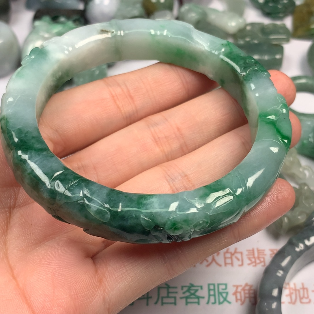 心***惜翡翠未镶嵌颈饰翡翠