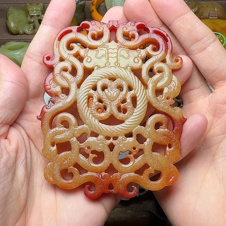 和田玉挂件未镶嵌