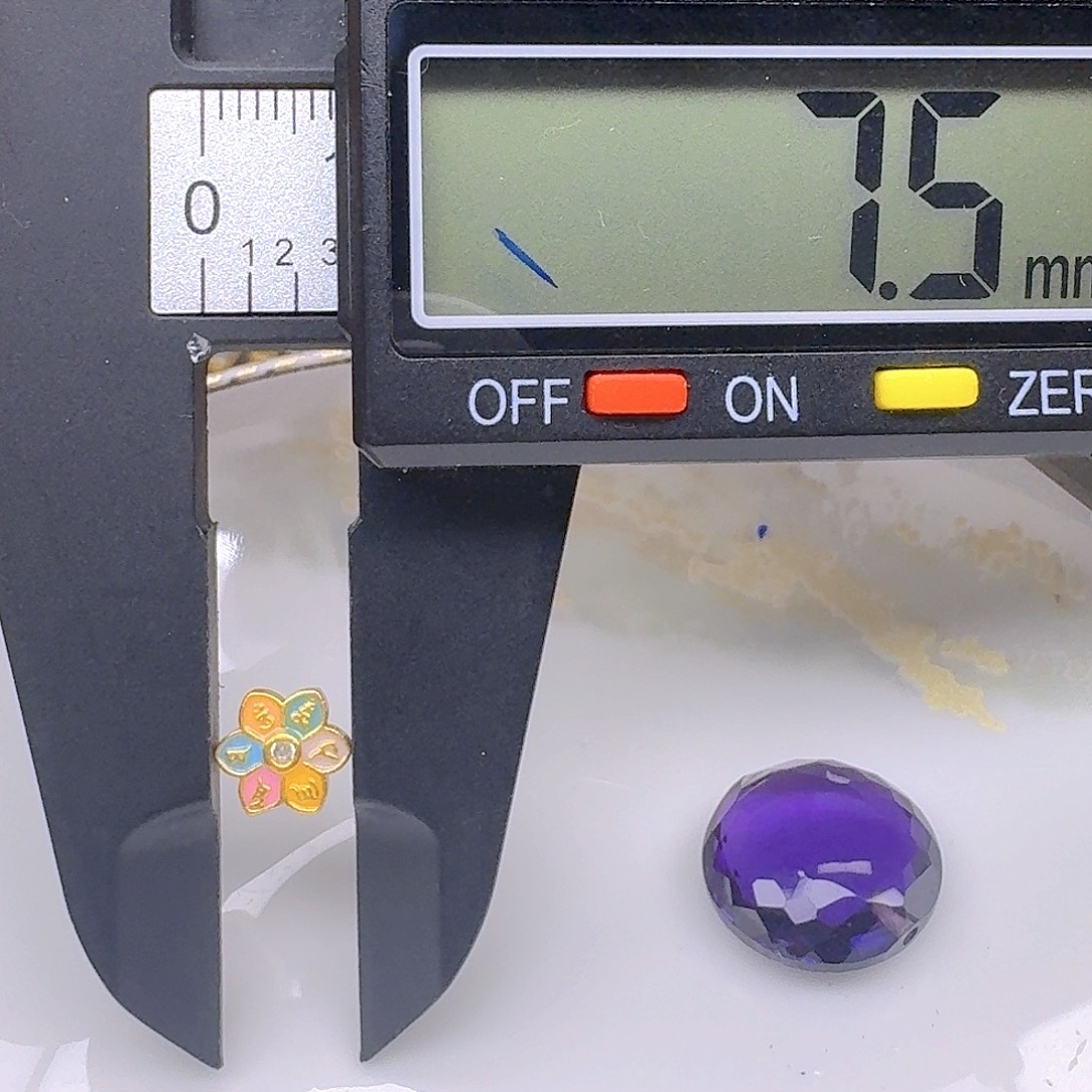 颈饰银S925镶嵌紫晶紫水晶925镶嵌2