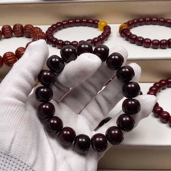 核桃手串/手链家*猴头雕刻