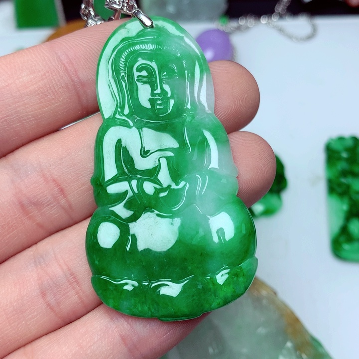 翡翠吊坠(不含链)未镶嵌