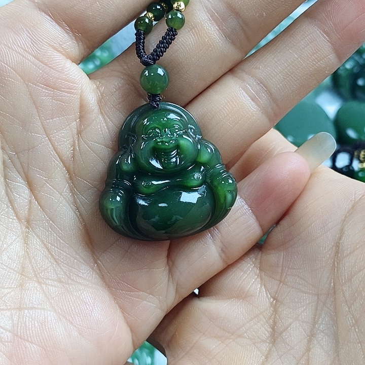 吊坠(不含链)未镶嵌和田玉（碧玉）30