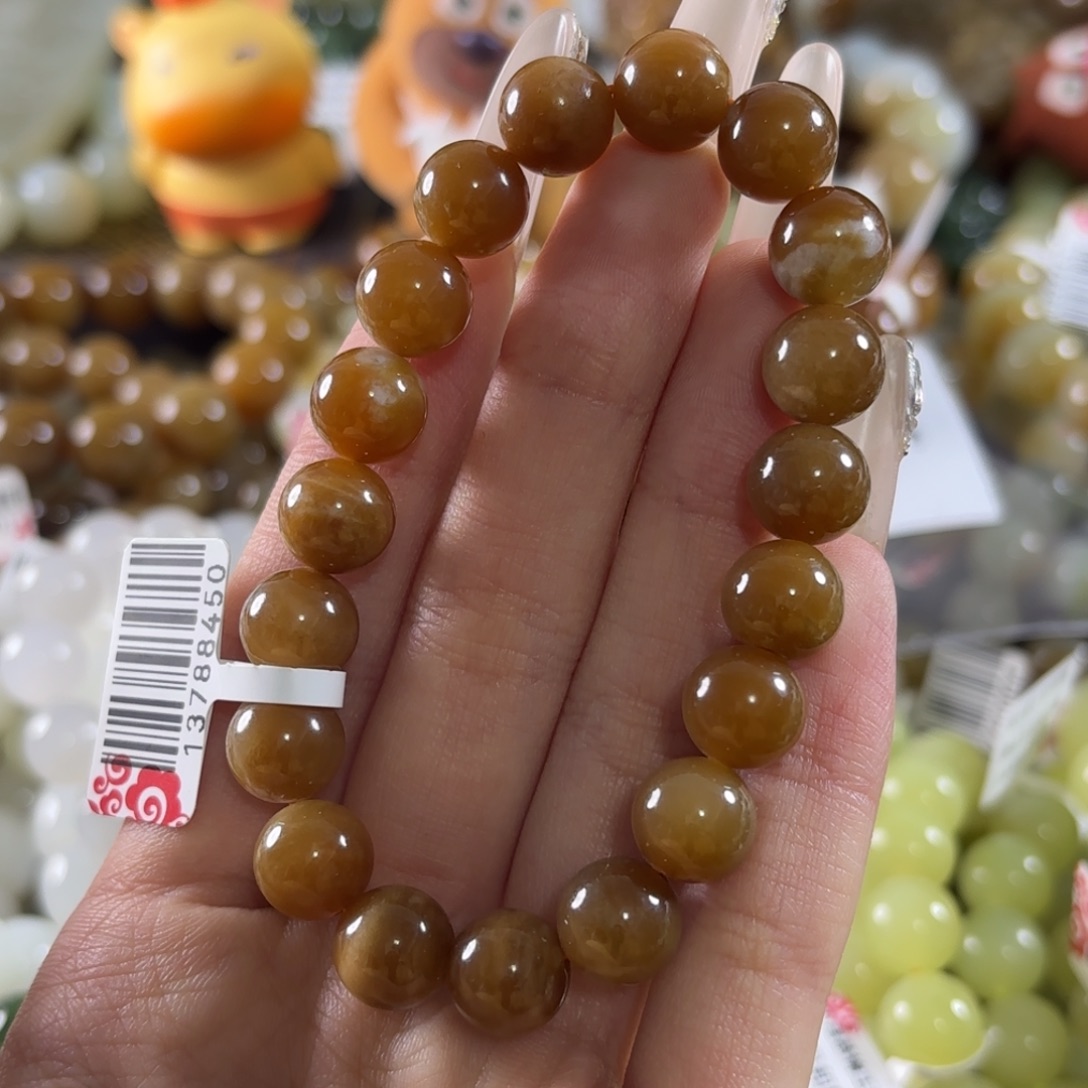 和田玉未镶嵌手链576