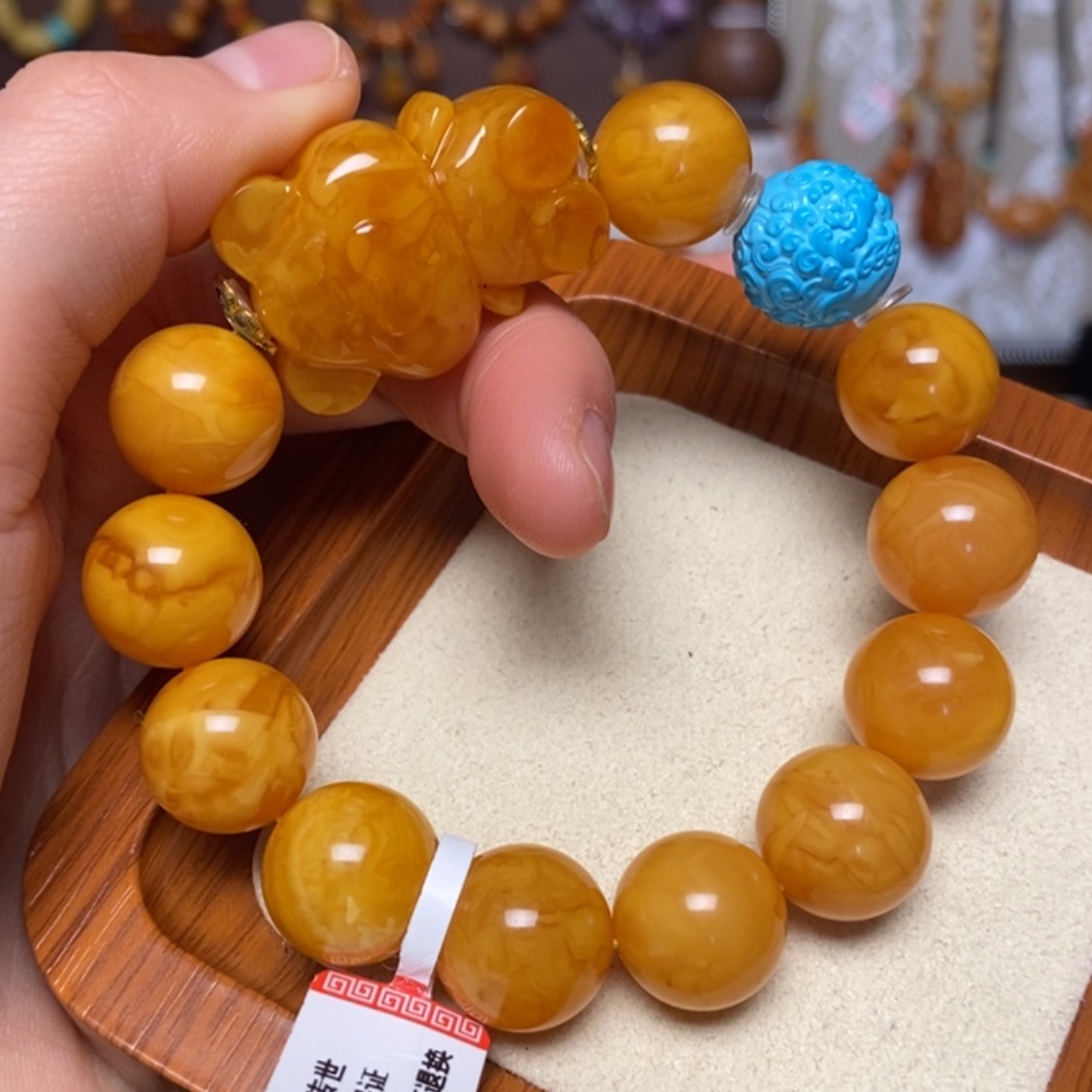 【闪购商品】手链蜜蜡未镶嵌手串