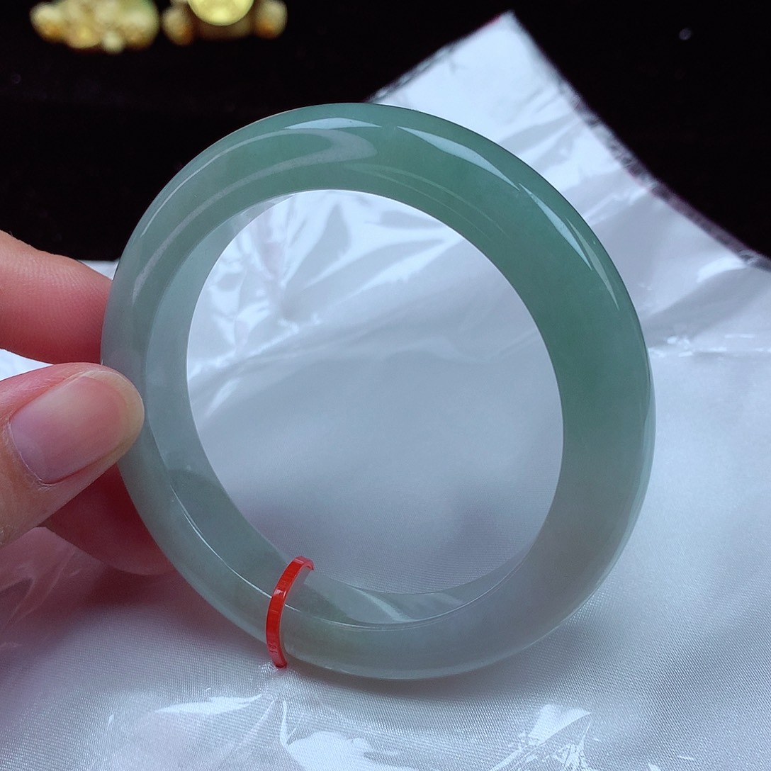 未镶嵌手镯翡翠57圈