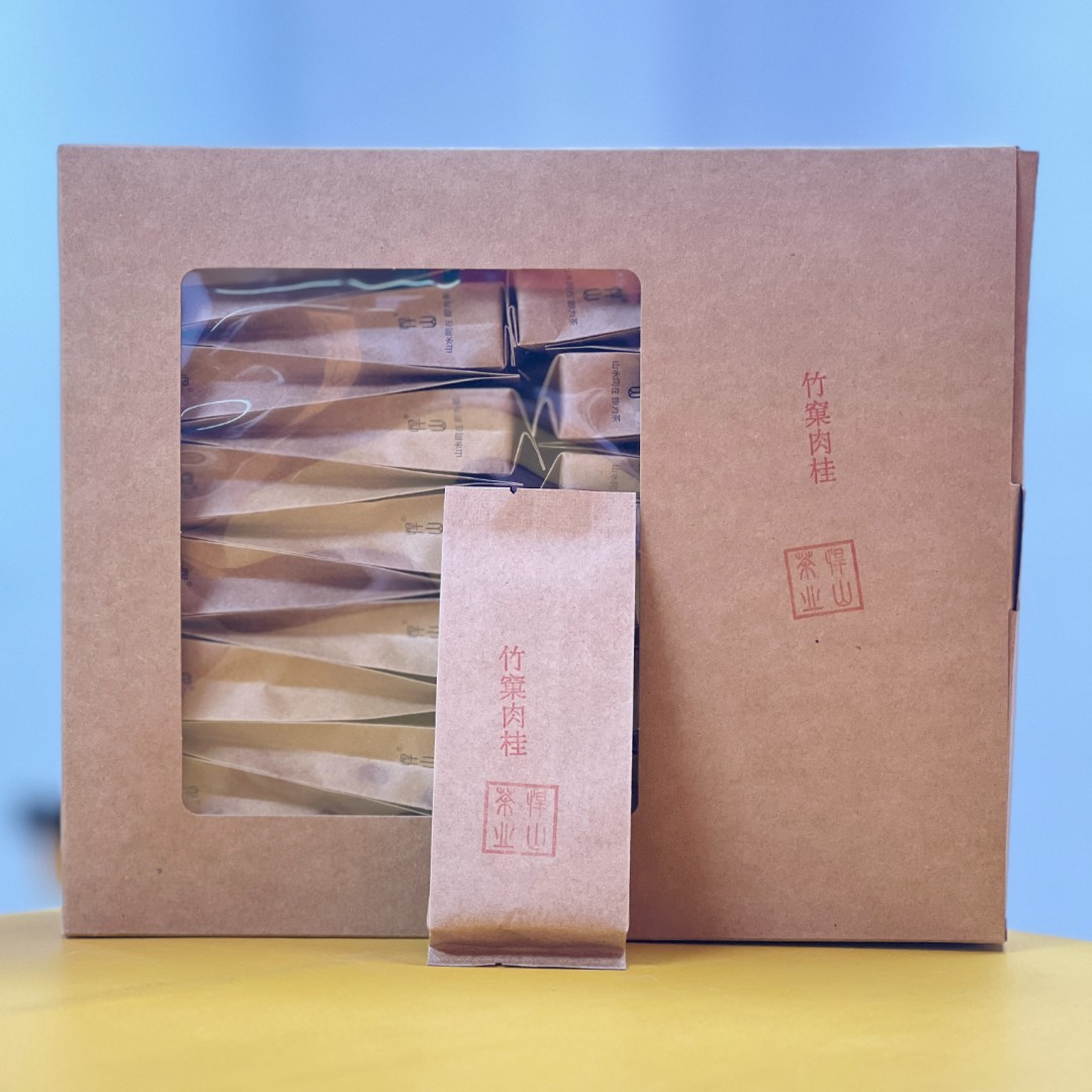 悍山【竹窠肉桂30泡PVC装】武夷岩茶