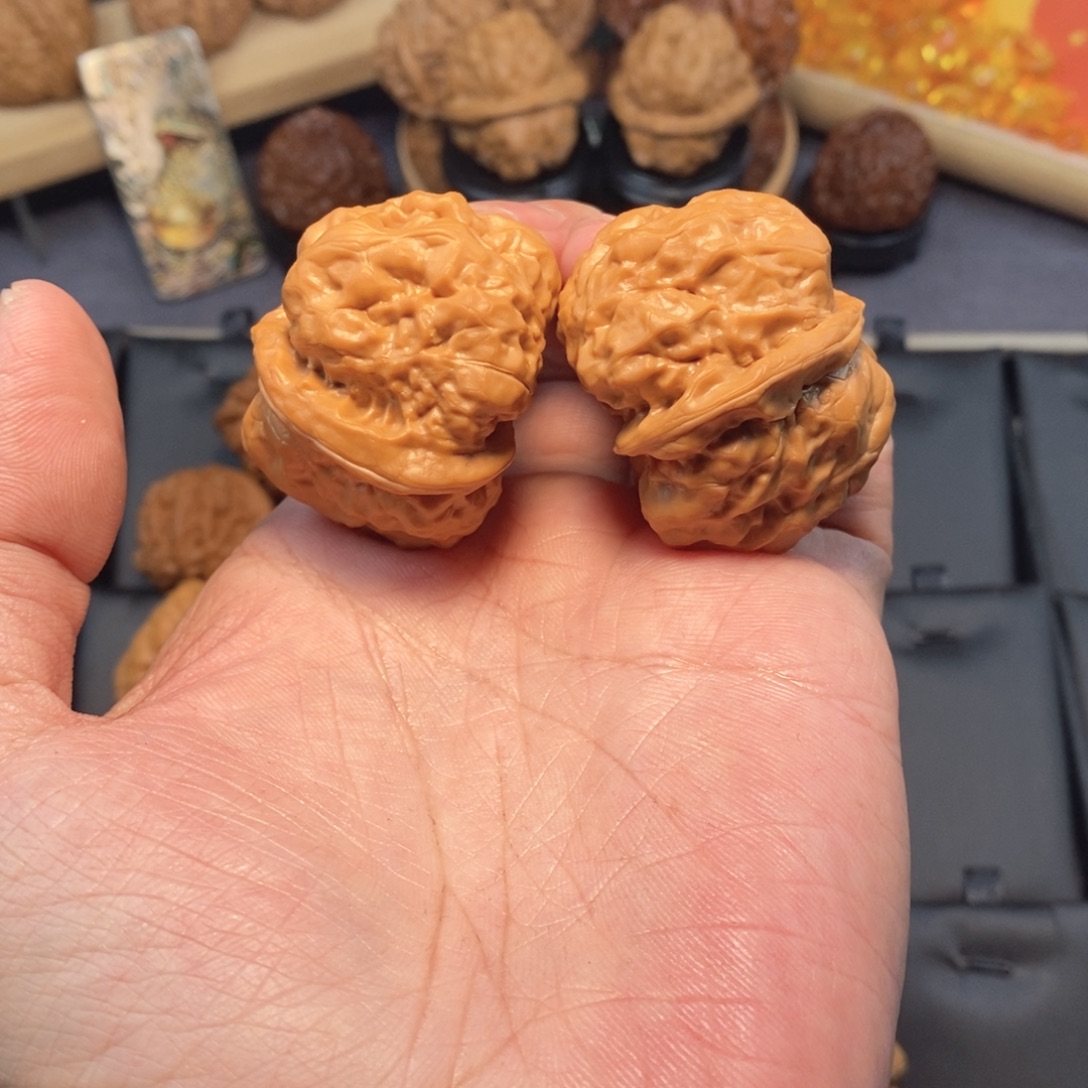 把件文玩核桃装13必备系列40尺怀柔蛤蟆头H402