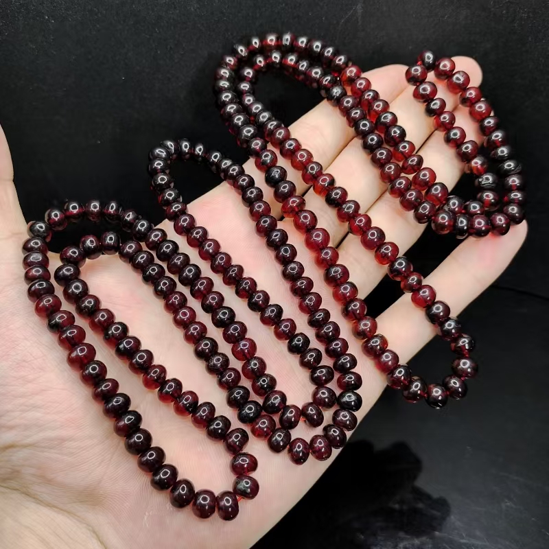 【老三珠宝】抚顺琥珀公主链H2【多样性发其一】约7mm+