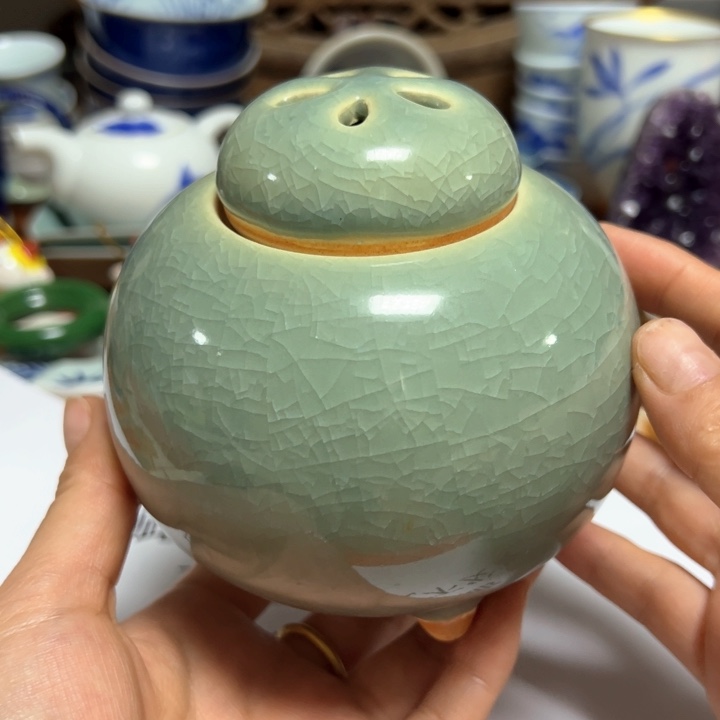 盖碗瓷器直播放漏中