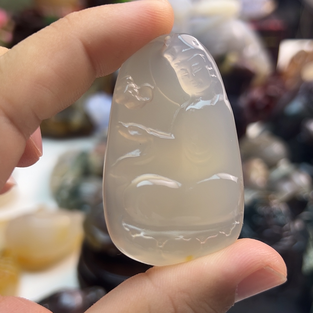 玛瑙/玉髓未镶嵌颈饰