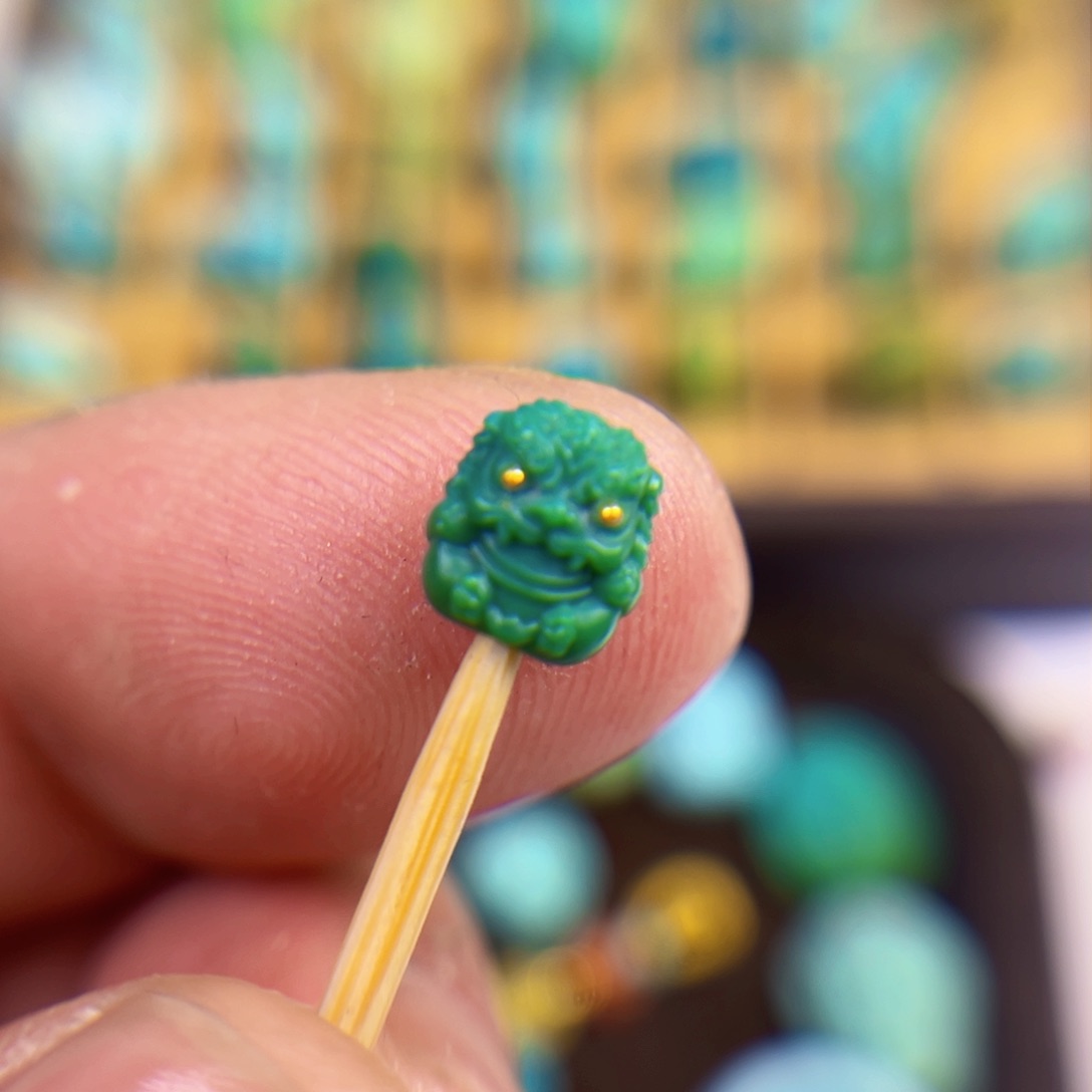 绿松石配饰未镶嵌