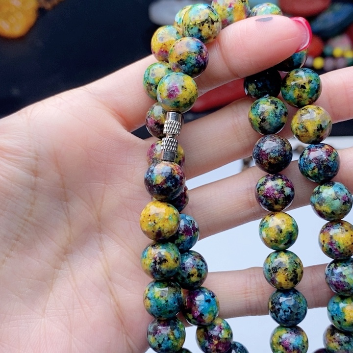 蜜蜡颈饰未镶嵌51套装