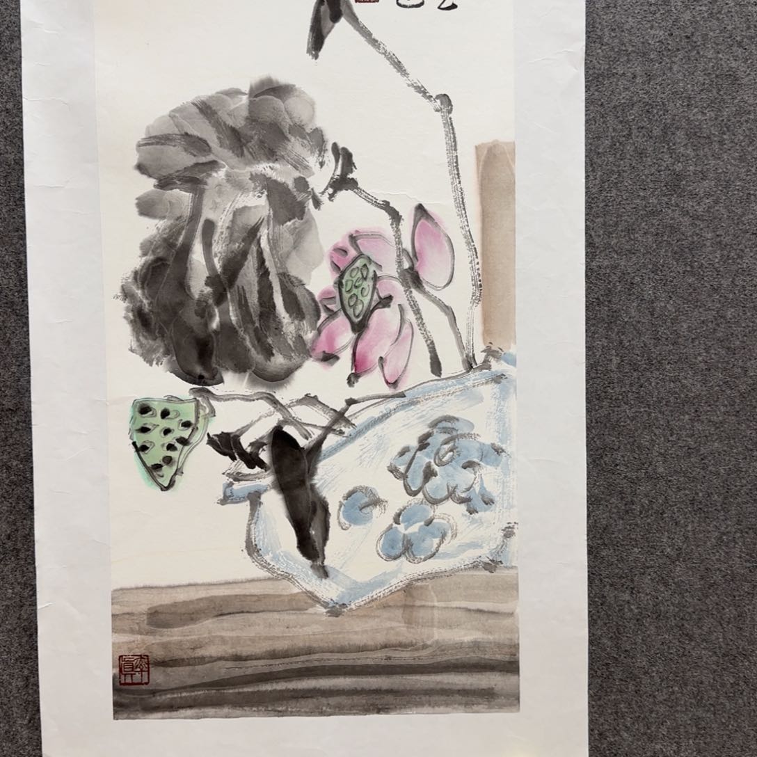 国画郭增运老师手绘作品