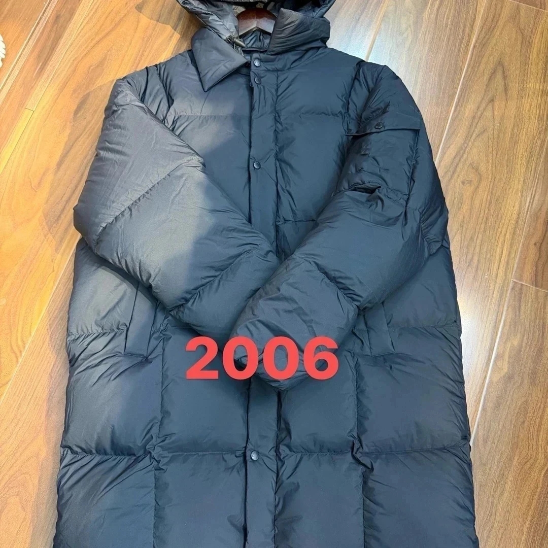 2006 圈 新款男士长款羽绒服