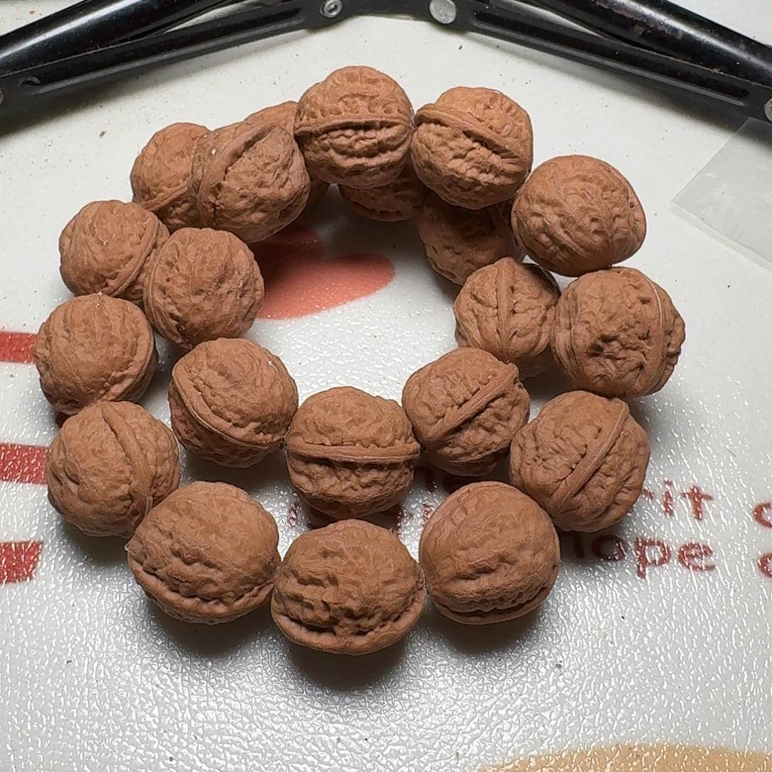 核桃手串/手链28号边27手持