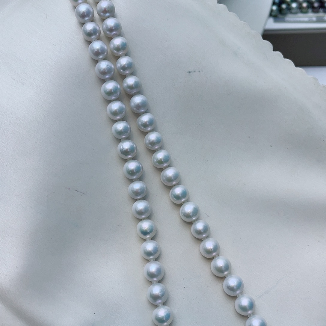 颈饰未镶嵌淡水珍珠w9