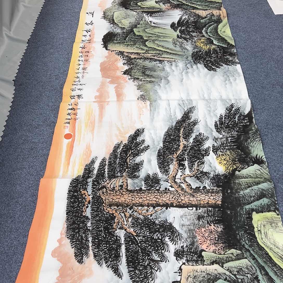 国画国画作品宣纸纯手绘
