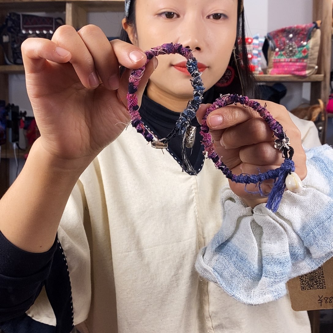 织绣手工制作工艺手绳