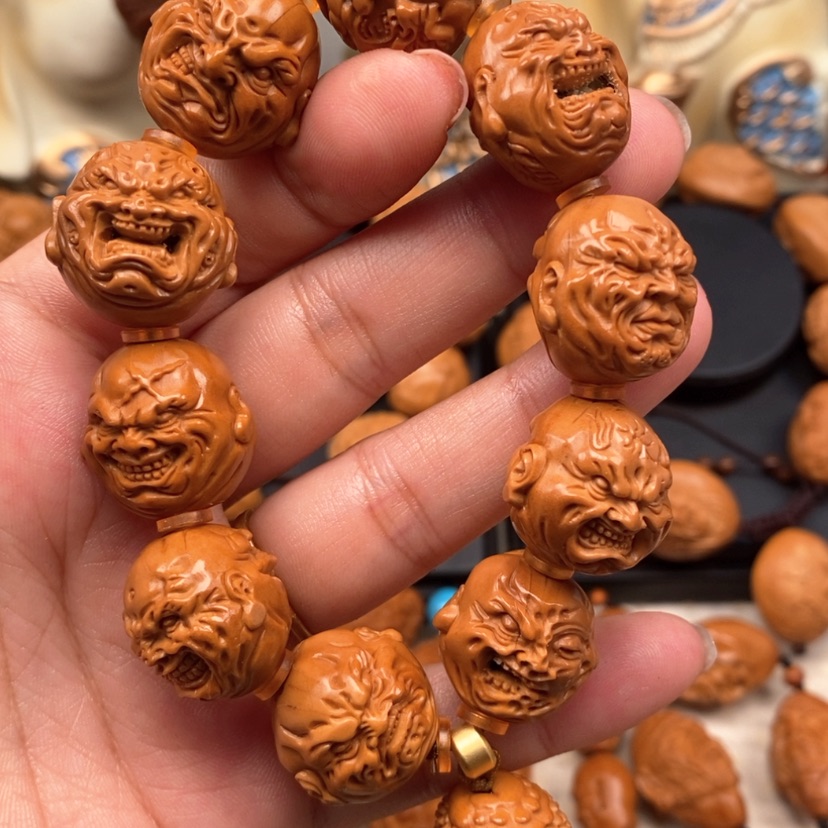 【闪购商品】橄榄核吊坠橄榄手工雕刻工艺