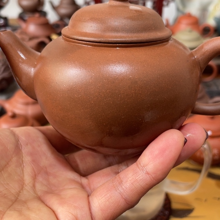 紫砂茶壶笑***路清水鸽嘴