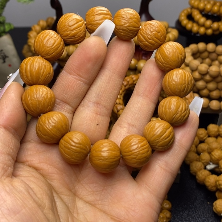 猴头核桃手串猴头猴脑