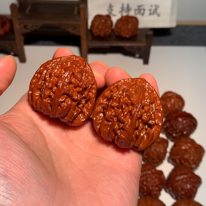 ****的吊坠桃核白狮子24WCH#00#