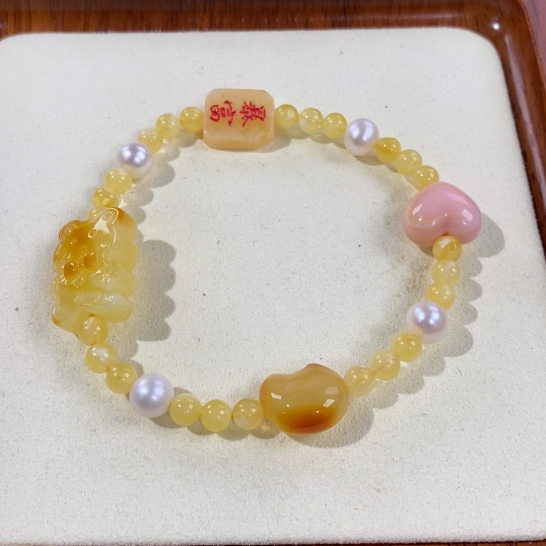 裸石蜜蜡未镶嵌定制