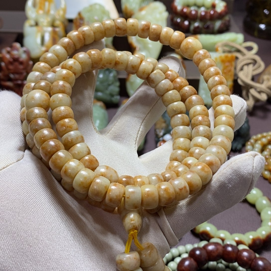 *****透闪石质玉未镶嵌手链