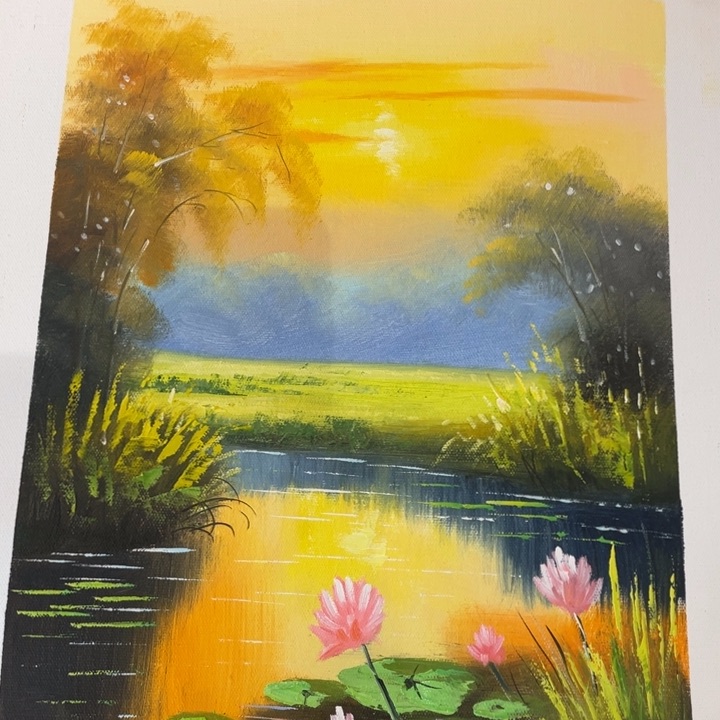 油画油画作品欣赏30.40带内框