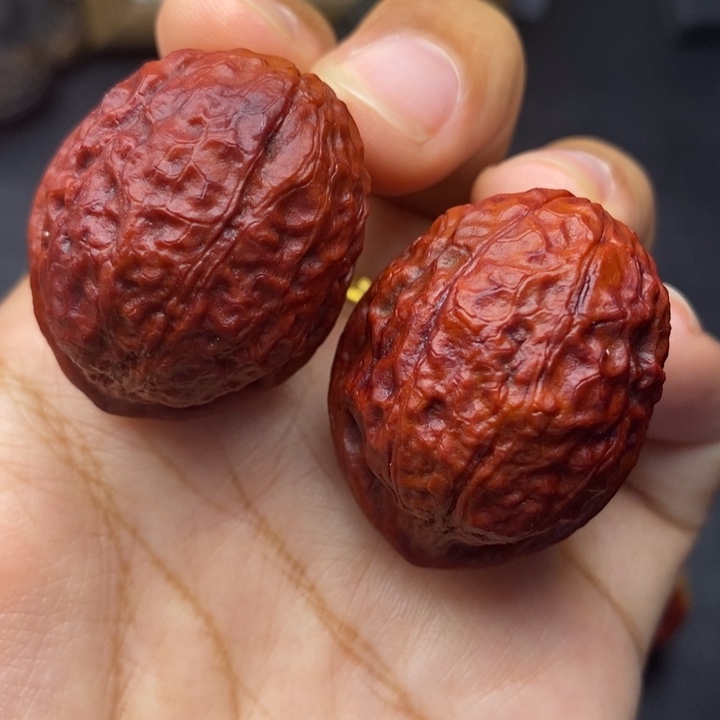 把件文玩核桃36尺蟒纹龙蛋