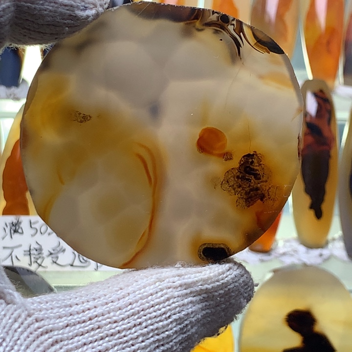 未镶嵌玛瑙/玉髓珠宝半成品233