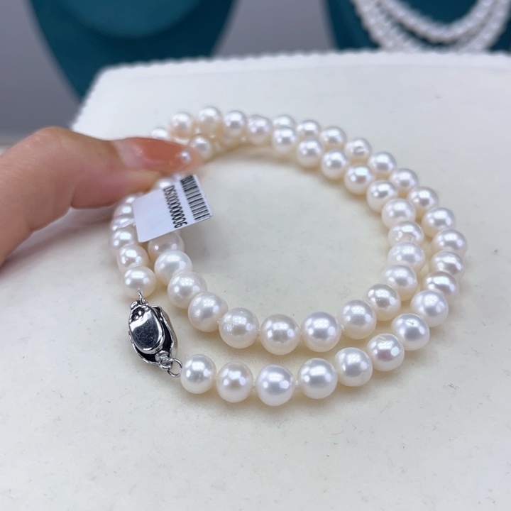 淡水珍珠颈饰未镶嵌7➕冷白