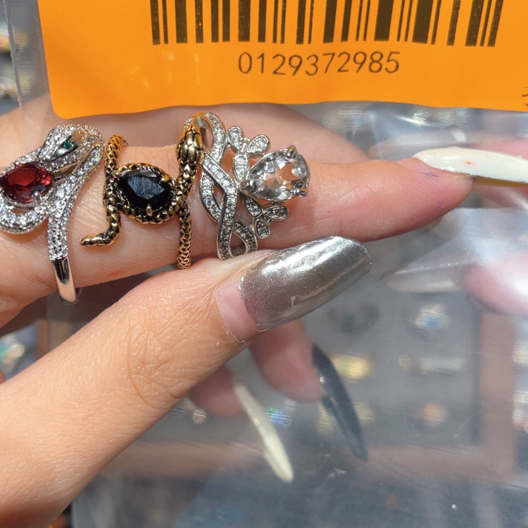 小****欧泊银S925镶嵌戒指