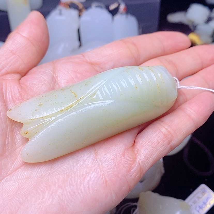 【闪购商品】和田玉（糖玉）未镶嵌挂件?*风