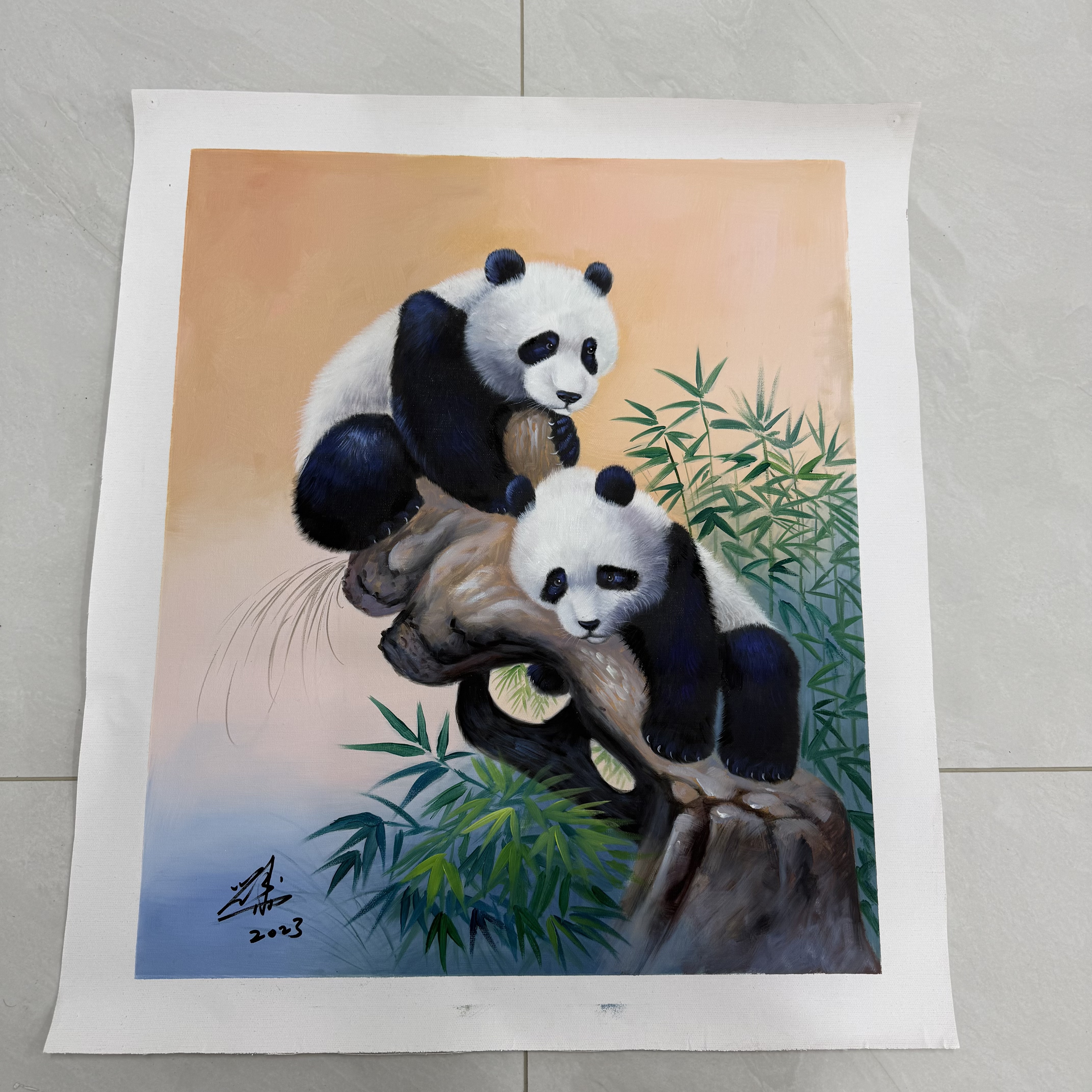 刘用华老师油画作品