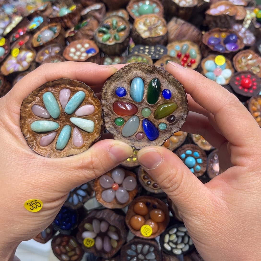 时***落莲蓬干花摆件永生花