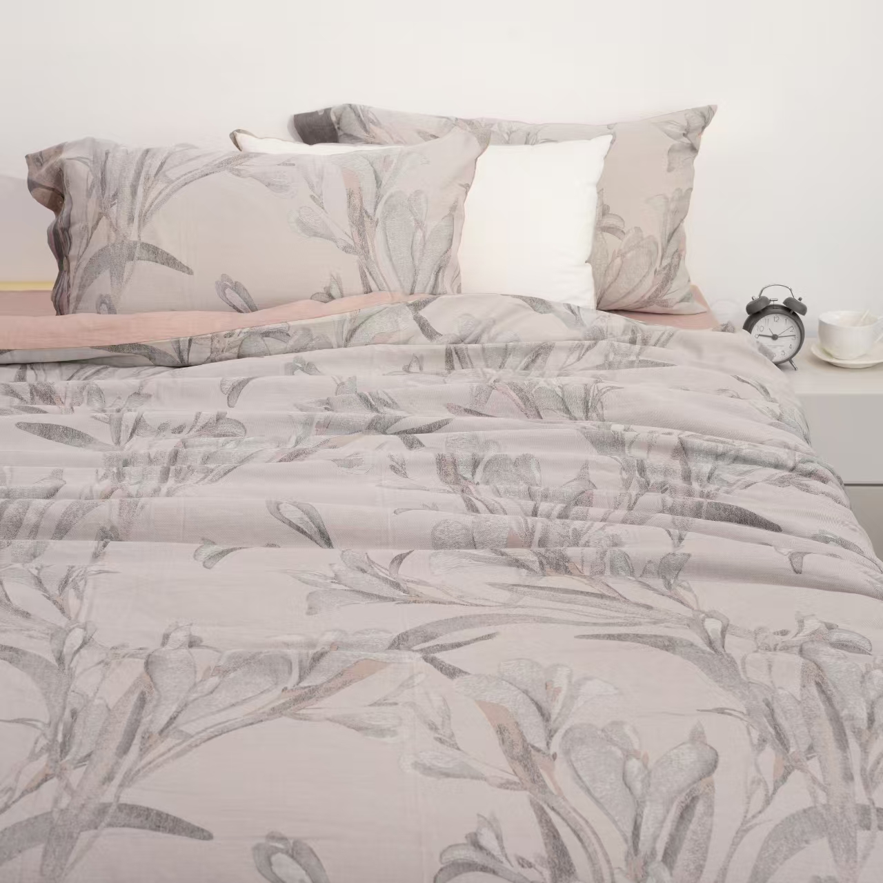 （春意）200cm*230cm 高端纯棉柔软保暖可机洗大豆被