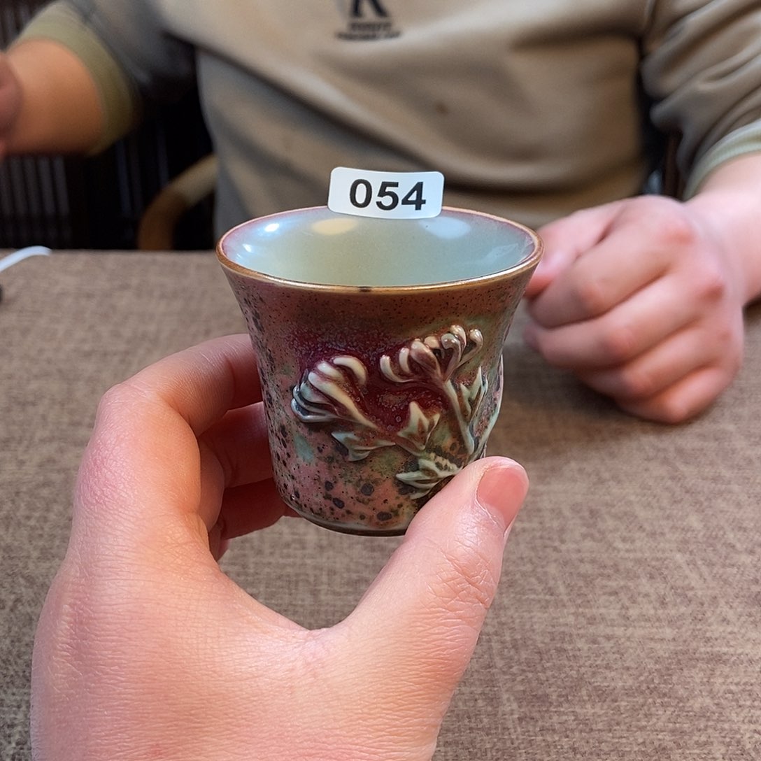 瓷片钧瓷主人杯杯