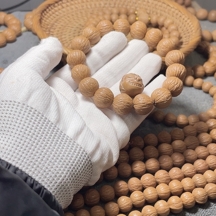 温***风猴头核桃吊坠猴头