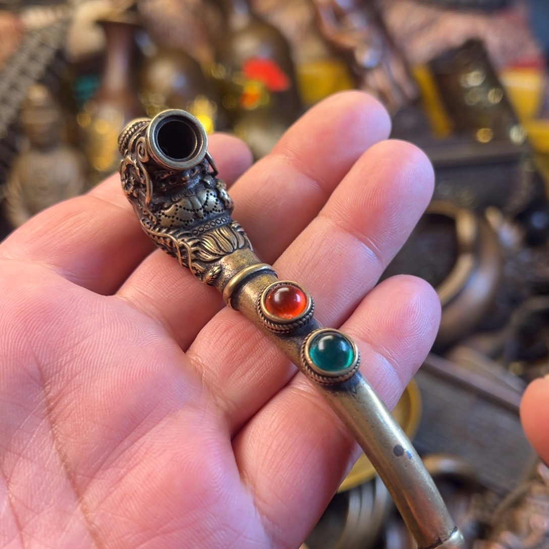 茶壶香炉铜器摆件
