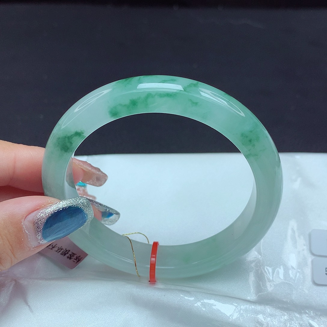 未镶嵌手镯翡翠56圈997